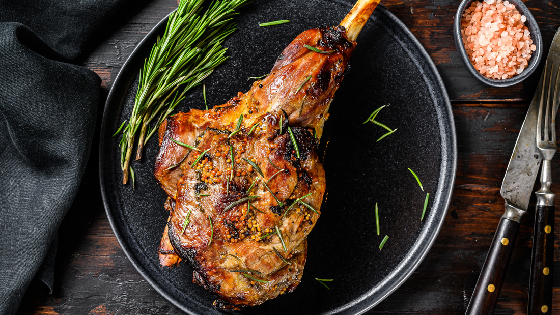 Gebratenes Lammfleisch