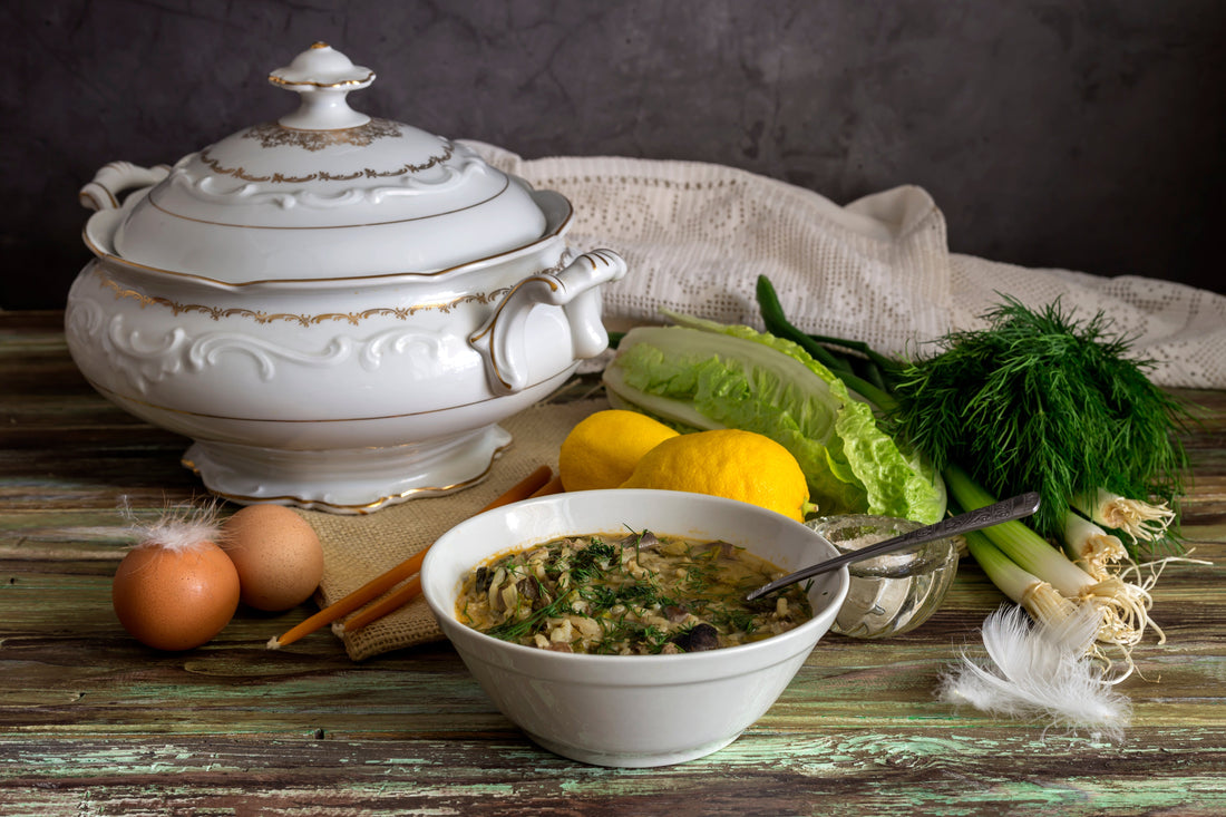Griechische Ostersuppe Magiritsa