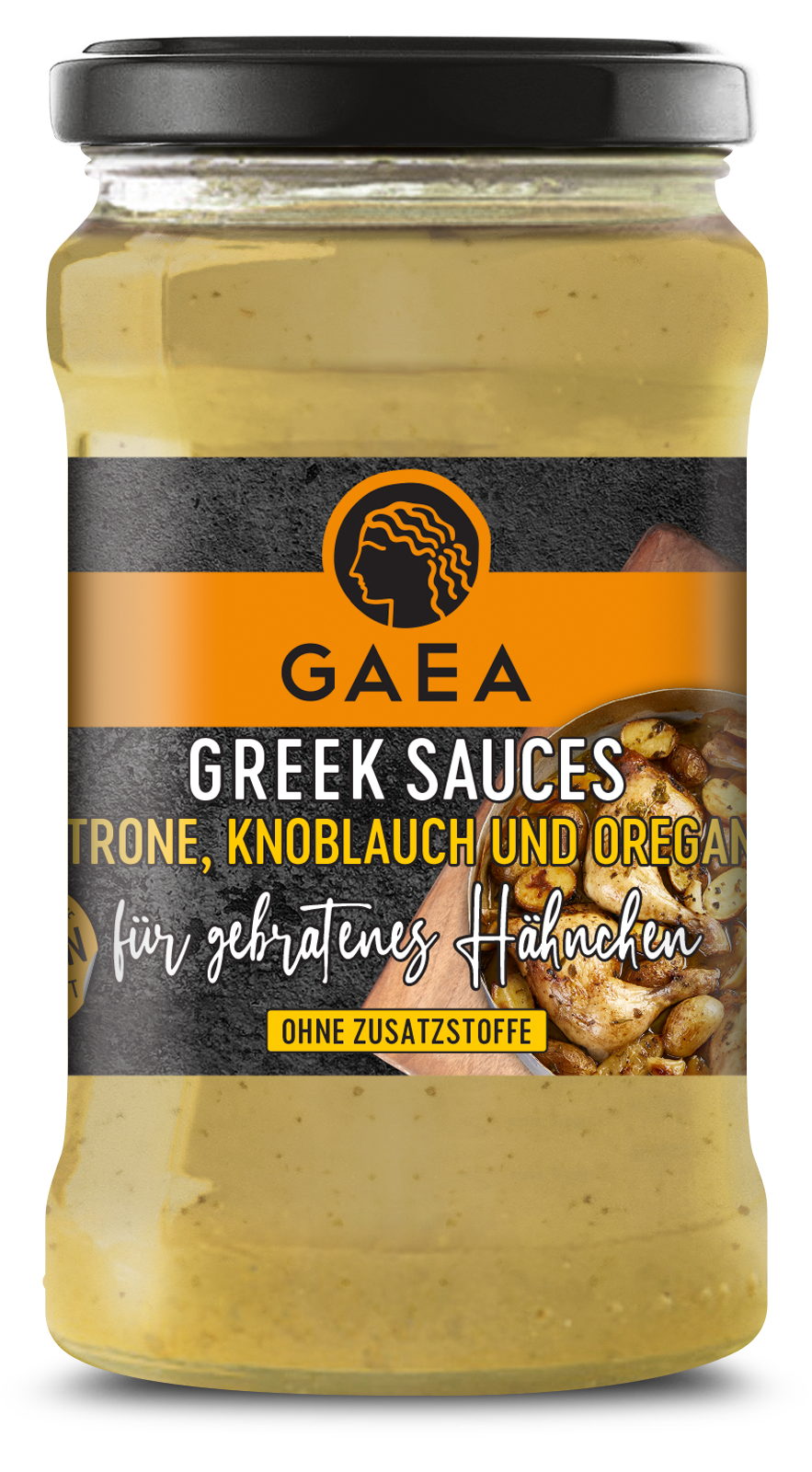 GAEA-Sauce mit Zitrone, Oregano und Knoblauch